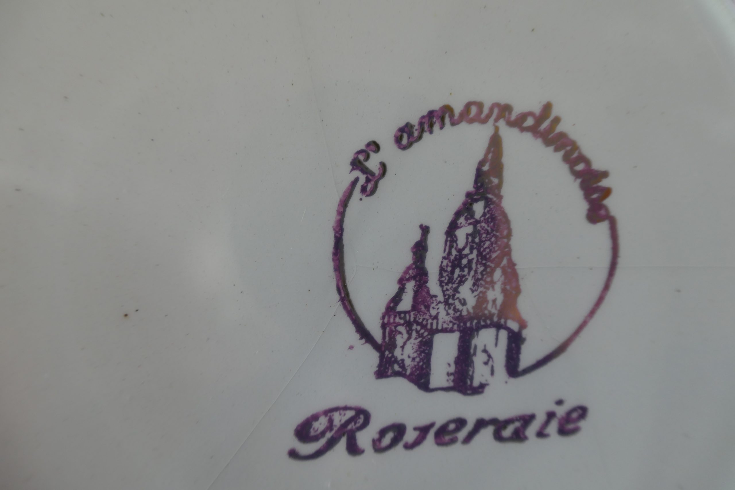 Assiette l' Amandinoise Roseraie – Image 6