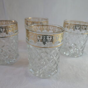 4 verres à whisky