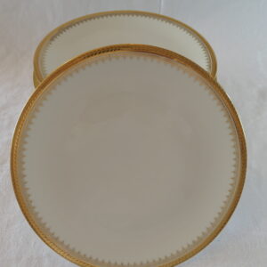 10 assiettes à entremet goumot labesse limoges