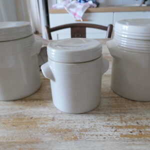 pots à graisse grès vernissé