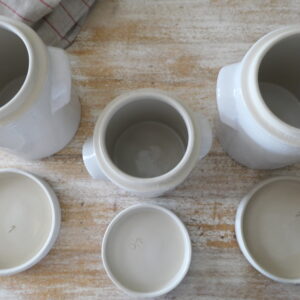 pots à graisse grès vernissé
