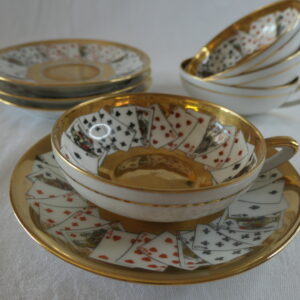 4 tasses à thé bernardaud