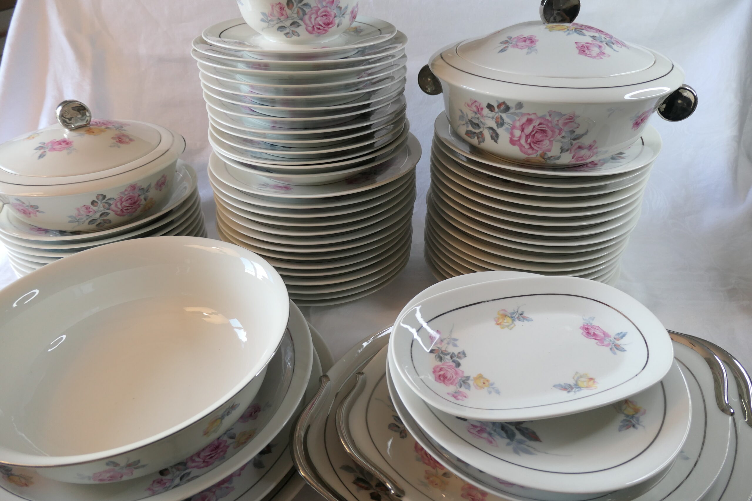 6 assiettes plates raynaud limoges
