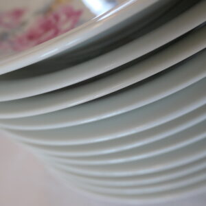 11 assiettes à potage raynaud limoges