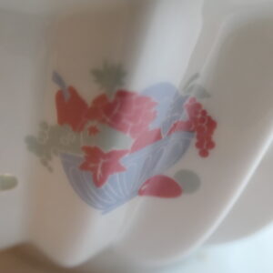 passoire rince fruits en porcelaine