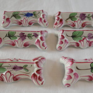 6 porte couteaux de table kg luneville