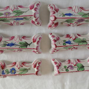 6 porte couteaux de table kg luneville