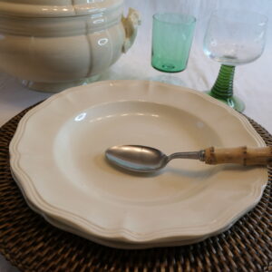 11 assiettes creuses sarreguemines