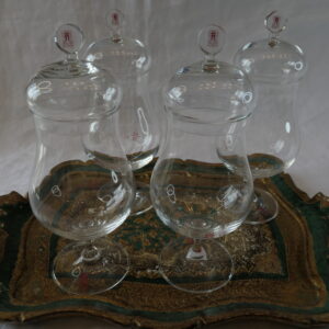 4 verres à pied asbach germany