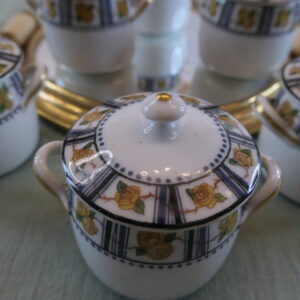 6 pots à crème théodore haviland limoges