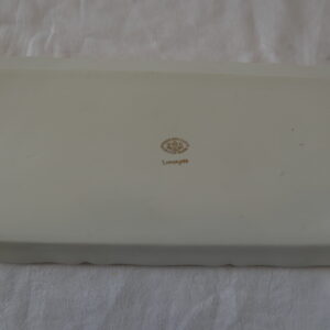plat à cake porcelaine d'art ld limoges