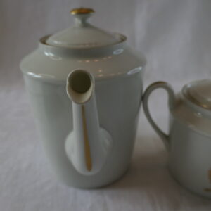 cafetière et sucrier porcelaine de paris
