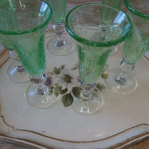 6 flûtes à champagne biot