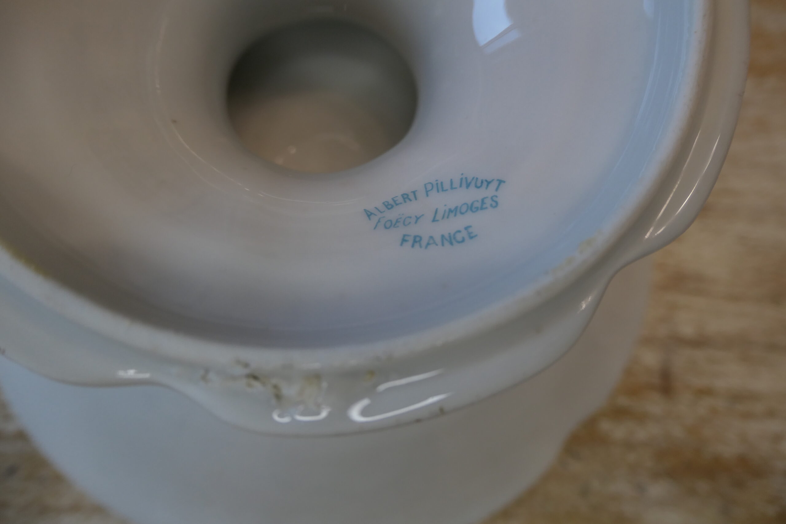 compotier albert pillivuyt limoges