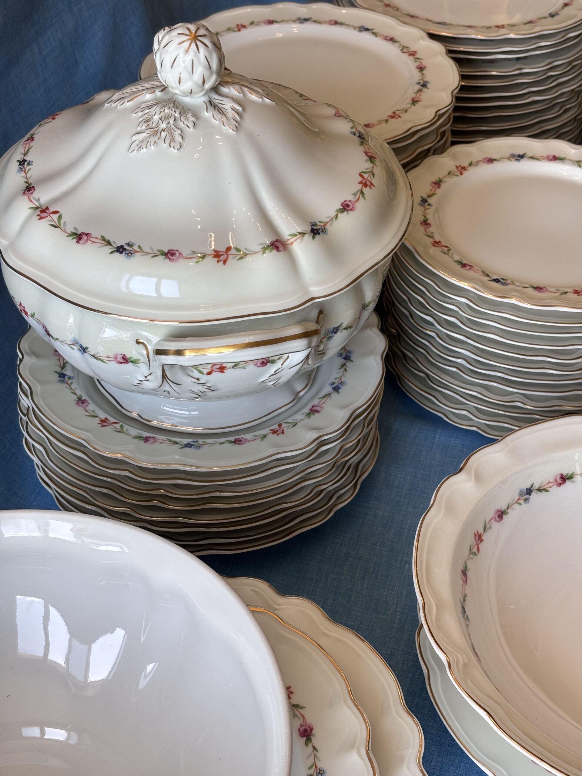 service à vaisselle 57 pièces ch. field haviland limoges