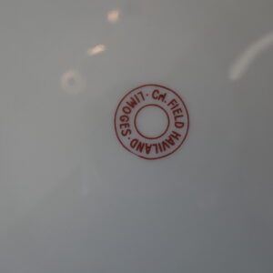 service vaisselle ch. field haviland limoges