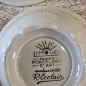 service à café r. leclair limoges