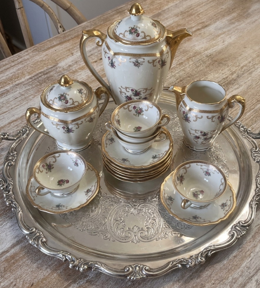 service à café r. leclair limoges